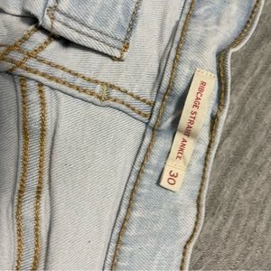 Levi ribcage ankle straight